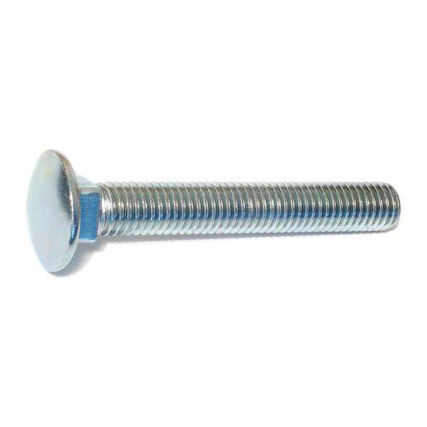 Midwest Fastener Carriage Bolt, Square Neck, 13 (Coarse), 3-1/2 in L, Steel, Zinc Plated, 25 PK 01144 - main